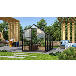 Gewächshaus »Venus 6200«, 6,2 m², Aluminium, winterfest Gewächshaus »Venus 6200«, 6,2 m², Aluminium, winterfest