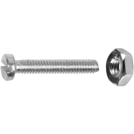 Gewindeschraube, ØxL: M2 x 14 mm, Verzinkt, 20 Stück Gewindeschraube, ØxL: M2 x 14 mm, Verzinkt, 20 Stück