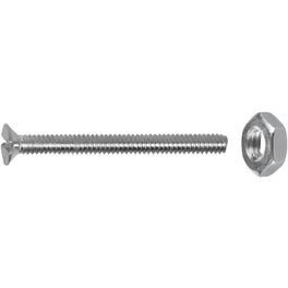 Gewindeschraube, ØxL: M2 x 20 mm, Verzinkt, 20 Stück Gewindeschraube, ØxL: M2 x 20 mm, Verzinkt, 20 Stück