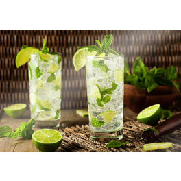 Glasboard »Caipirinha«, mehrfarbig, Glas