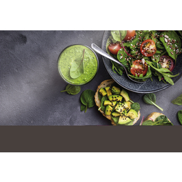 Glasboard »Fresh Avocado«, mehrfarbig, Glas