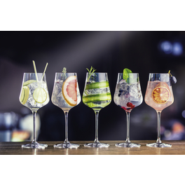 Glasboard »Fruity Gin«, mehrfarbig, Glas