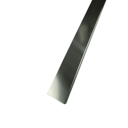 Glassteinabschlussprofil, BxL: 5 x 125 cm, Edelstahl
