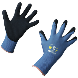 Handschuh feinstrick, aquablau