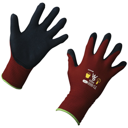 Handschuh feinstrick, burgundrot