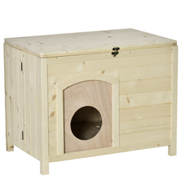 Haustierhaus, BxHxL: 51 x 62 x 78 cm, Holz