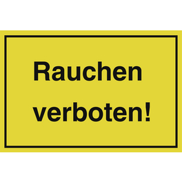Hinweisschild, gelb, rechteckig, BxH: 20 x30 cm