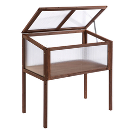 Hochbeet, BxHxL: 50 x 93 x 90 cm, tannenHolz/polycarbonat_pc