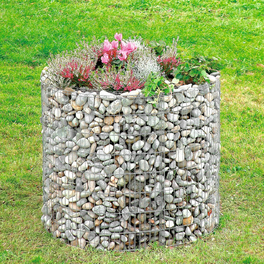 Hochbeet, ØxH: 92 x 80 cm, Stahl