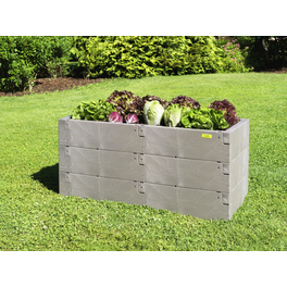 Hochbeet »Timber«, BxHxL: 60 x 60 x 130 cm, Kunststoff