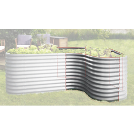 Hochbeeterweiterung »Terra«, BxHxL: 80 x 86 x 80 cm, Zincalume®