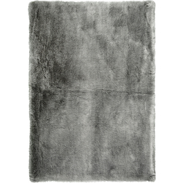 Hochflor-Teppich »My Samba«, BxL: 60 x 110 cm, silver