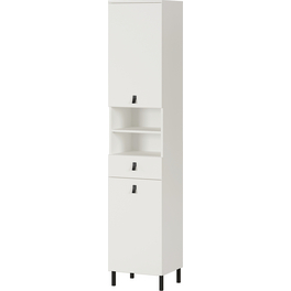 Hochschrank BxHxT: 39 x 190 x 35 cm, weiß Hochschrank BxHxT: 39 x 190 x 35 cm, weiß
