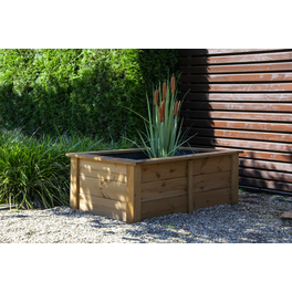 Hochteich »Kubus«, BxH: 120 x 42 cm, rechteckig, maximales Fassungsvermögen: ca. 200 Liter Hochteich »Kubus«, BxH: 120 x 42 cm, rechteckig, maximales Fassungsvermögen: ca. 200 Liter