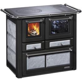 Holzherd »K 85F«, Naturstein, 6 kW, BxHxT: 98 x 85 x 62 cm
