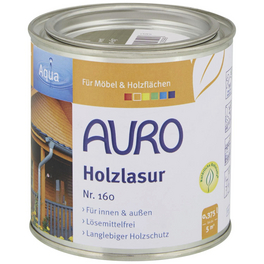 Holzlasur »Aqua«, für innen & außen, 0,375 l, Grün, seidenglänzend