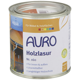 Holzlasur »Aqua«, für innen & außen, 0,375 l, Orange, seidenglänzend