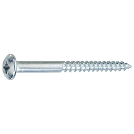 Holzschraube, 4 mm, Stahl, 7 Stück Holzschraube, 4 mm, Stahl, 7 Stück