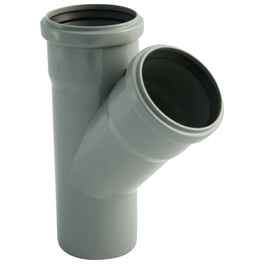 HT-Einfachabzweig, Polypropylen (PP), Stärke: 1,8 mm, DIN EN 1451-1