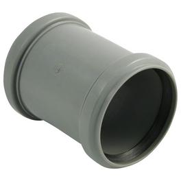 HT-Überschiebmuffe, Polypropylen (PP), Stärke: 1,8 mm, DIN EN 1451-1