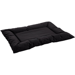 Hunde-Bett, BxHxL: 70 x 10 x 100 cm, schwarz