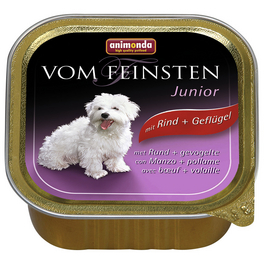 Hunde-Nassfutter »Junior«, Rind/Geflügel, 150 g