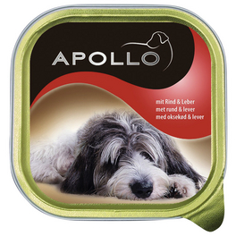 Hunde-Nassfutter, Rind/Leber, 300 g