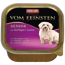 Hunde-Nassfutter »Senior«, Geflügel/Lamm, 150 g