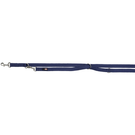 Hundeleine, Premium Verlängerungsleine, L–XL: 2,00 m/25 mm, Gurtband, Indigograu Hundeleine, Premium Verlängerungsleine, L–XL: 2,00 m/25 mm, Gurtband, Indigograu