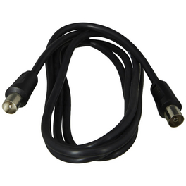 IEC-Anschlusskabel, 1,5 m, 75 Ohm, 75 db, Schwarz