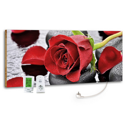 Infrarotheizung »Red Rose«, mit Thermostat, 800 W, für Räume bis 25 m², Naturstein