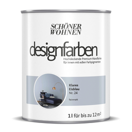Innenfarbe »Designfarben«, Klares Eisblau, matt