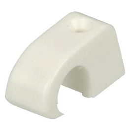Iso-Nagelschelle, Kunststoff, Weiß