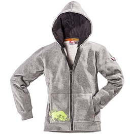Jacke, grau, Baumwolle/Polyester, Gr. 146/152