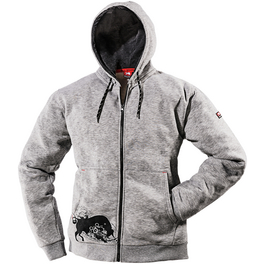 Jacke, grau, Baumwolle/Polyester, Gr. M