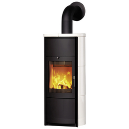 Kachelofen »Keno ECOplus«, 7 kW, cremeweiß/graphitfarben