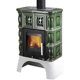 Kachelofen »Treviso II«, 8 kW, perlschwarz