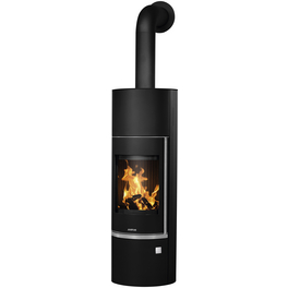 Kaminofen »Faro W+ 2.0«, Stahl, 7 kW, BxHxT: 52 x 150,1 x 52 cm, rund