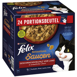 Katzen-Nassfutter, 4 Stück, je 85 g