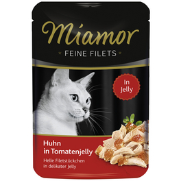 Katzen Nassfutter »Feine Filets in Jelly«, 24 Beutel à 100 g