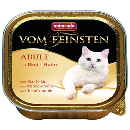 Katzen-Nassfutter, Rind/Huhn, 100 g