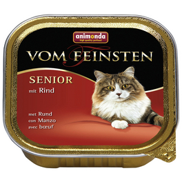 Katzen-Nassfutter »Senior«, Rind, 100 g