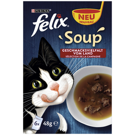 Katzen Nassfutter »Soup«, 8 Packungen à 2304 g