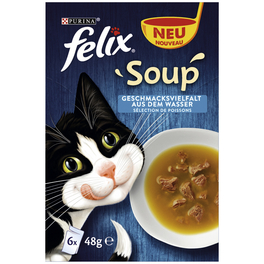 Katzen Nassfutter »Soup«, 8 Stück à 2300 g