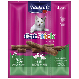 Katzensnack, 18 g (3 Sticks), Fleisch