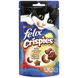 Katzensnack »Crispies «, Rind/Huhn, 45 g