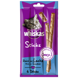 Katzensnack »Sticks«, Lachs, 36 g