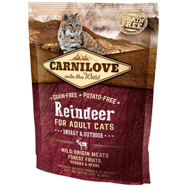 Katzentrockenfutter »Carnilove Cat«, Rentier, 0,4 kg