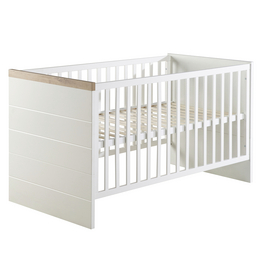 Kinderbett, (BxL): 76 cm x 144 cm, Holz, weiß