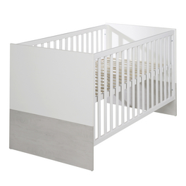Kinderbett, (BxL): 78 cm x 142 cm, Holz, weiß